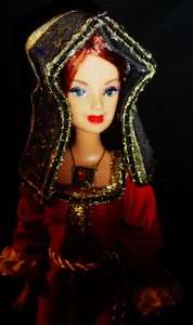   of York ~ Queen Consort England ~ OOAK Barbie doll King Henry VII Wife