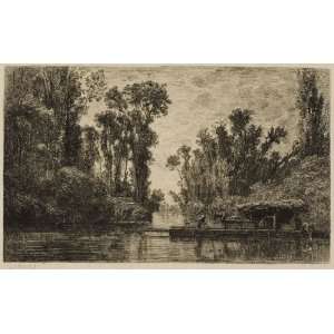  Hand Made Oil Reproduction   Charles François Daubigny 