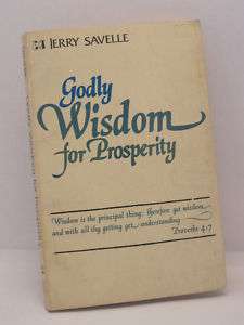 Godly Wisdom For Prosperity by Jerry Savelle  