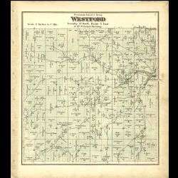   County, Wisconsin Atlas   WI History Genealogy Maps Book on CD  