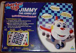 NEW Jimmy The Jumbo Jet PROGRAMMABLE INTERACTIVE TOY PLANE~Vintage 