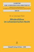 LUISA LEPORI TAVOLI   MINDESTLÖHNE IM SCHWEIZERISCHEN