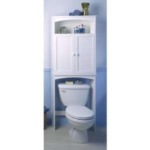   Cottage Etagere Over the Toilet Shelving System, White