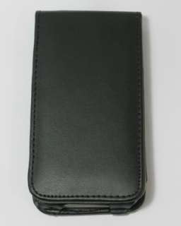 Black pu Leather Phone Case Pouch for Apple 4 iPhone 4 4G  