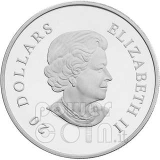 SMALL SNOWFLAKE HYACINTH Red Silver Coin Swarovski 20$ Canada 2011 