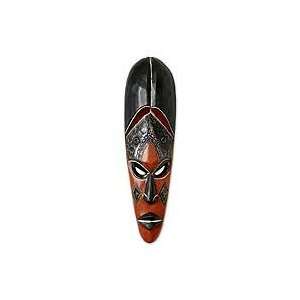    NOVICA Congolese wood African mask, Disguise