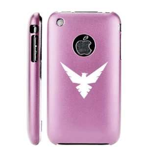 Apple iPhone 3G 3GS Light Pink E249 Aluminum Metal Back Case Phoenix 