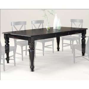   Intercon Solid Wood Dining Table Roanoke INRN4478TAB: Home & Kitchen