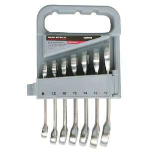 Task Force 7 Piece Metric Stubby Combination Wrench Set A TINA 345A 7B