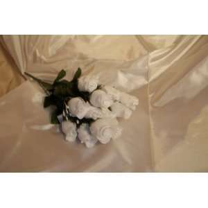  Artificial White Roses: Toys & Games