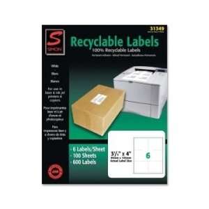  Simon Recyclable Shipping Label   White   SJPSL31349 