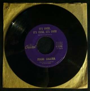Frank Sinatra   Its Over/River, Stay Way From My Door Capitol 1960 
