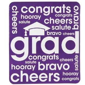   Party By Fun Express Purple Graduation Drink Labels: Everything Else