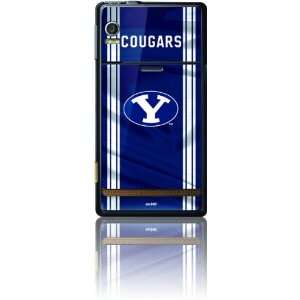 Skinit Protective Skin Fits DROID   Brigham Young University Y Logo