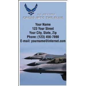  High Tech Air Force Contact Cards