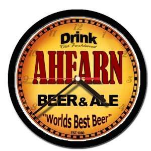  AHEARN beer and ale wall clock: Everything Else