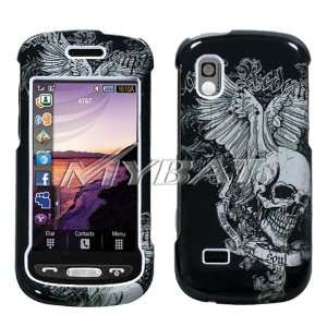  Skull Wing Fit Samsung Solstice A887 Snap On Cover Hard 