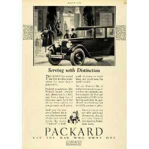   Car Six Vehicle Transportation Sedan Chauffeur   Original Print Ad