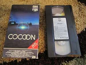   COCOON Steve Guttenberg Don Ameche Wilford Brimley 1985 VHS Video