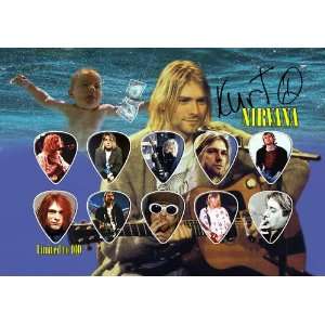  Kurt Cobain Guitar Pick Display Limited 100 Only 