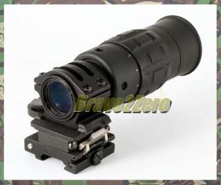 5x Magnifier Scope with Flip to Side Mount for Aimpoint EOTech 