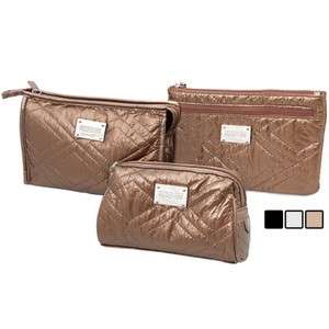 Pack Kenneth Cole Reaction Zippered Clutch Set   Choice of 3 Colors 