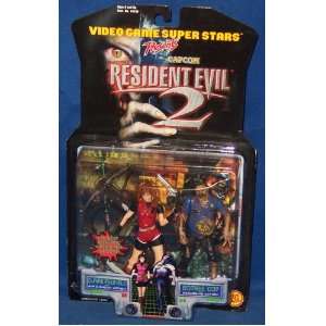  Claire Redfield with Aim & Shoot Action and Zombie Cop 
