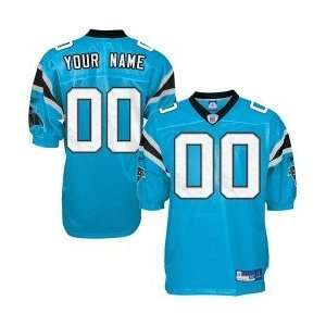  Reebok NFL Equipment Carolina Panthers Blue Alternete 