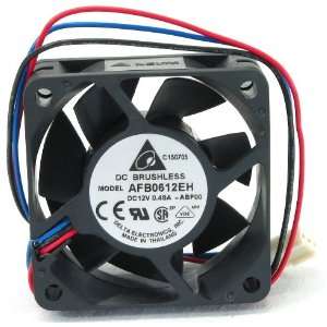  Cooling Fan AFB0612EH ABF00, 60x60x25mm, 3 pin, RPM 6800, Air 