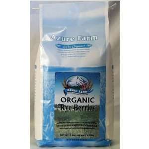 Azure Farm Rye Berries, Organic (Pack of 3):  Grocery 