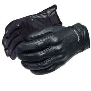  Scorpion Stinger Black Motorcycle Gloves   Size  Small 