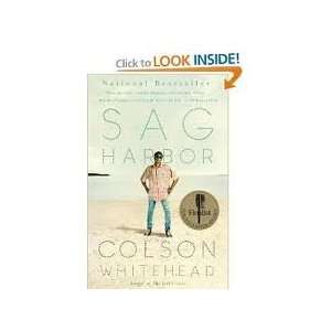  Sag Harbor 1st (first) edition Text Only Colson Whitehead Books