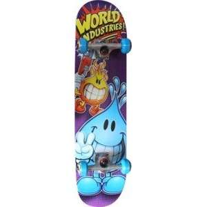 World Industries Whacking Willy Complete Skateboard   7.75 