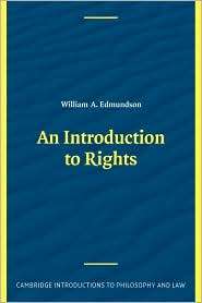 An Introduction to Rights, (0521008700), William A. Edmundson 