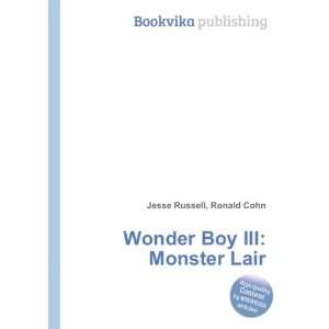  Wonder Boy III Monster Lair Ronald Cohn Jesse Russell 