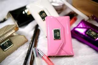 luxury Leather and card Bag wallet bag holder Case Cover for iPhone 4 