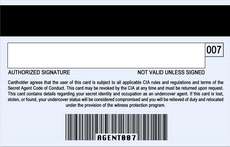 Prison Break ID Card Michael Scofield Costume Props PVC  