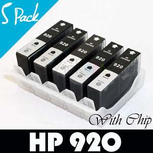 pk HP 920 Black Ink Officejet 7500A wide format e910a  