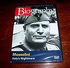 MUSSOLINI Italy World War II Dictator WWII WW2 Italian Front Biography 