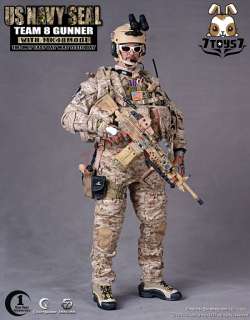 Crazy Dummy 1/6 US Navy Seal Team 8 Gunner Mk48 MOD1_ Box Set _Now 