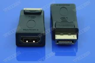 Gold plate DisplayPort to HDMI adapter (DP M to HDMI F)  