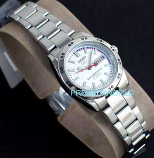   LADIES AUTOMATIC WHITE RACER STEEL WATCH SYMG45J1 MADE IN JAPAN  