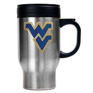 West Virginia Mountaineers NCAA Stainless Steel Travel Mug:  