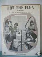 THE SIDEKICKS Original Sheet Music   Fifi The Flea  