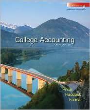 College Accounting Student Edition Chapters 1 30, (0073401668), John 