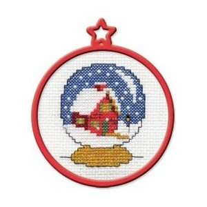  My 1st Stitch Christmas Snow Globe Counted Cross Stitch 