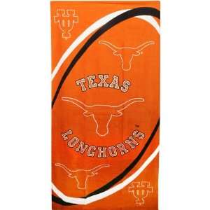  Texas Longhorns NCAA Beach/Bath 30X60 Towel: Sports 