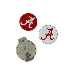  Alabama Crimson Tide Hat Clip (Set of 2) Sports 