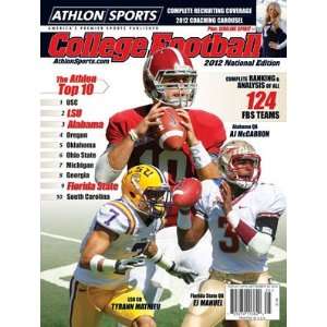Athlon Sports 2012 College Football National Preview Magazine  Alabama 