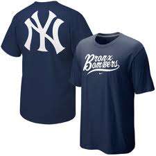 Nike NEW YORK NY YANKEES Bronx Bombers Navy Tee Shirt XL  